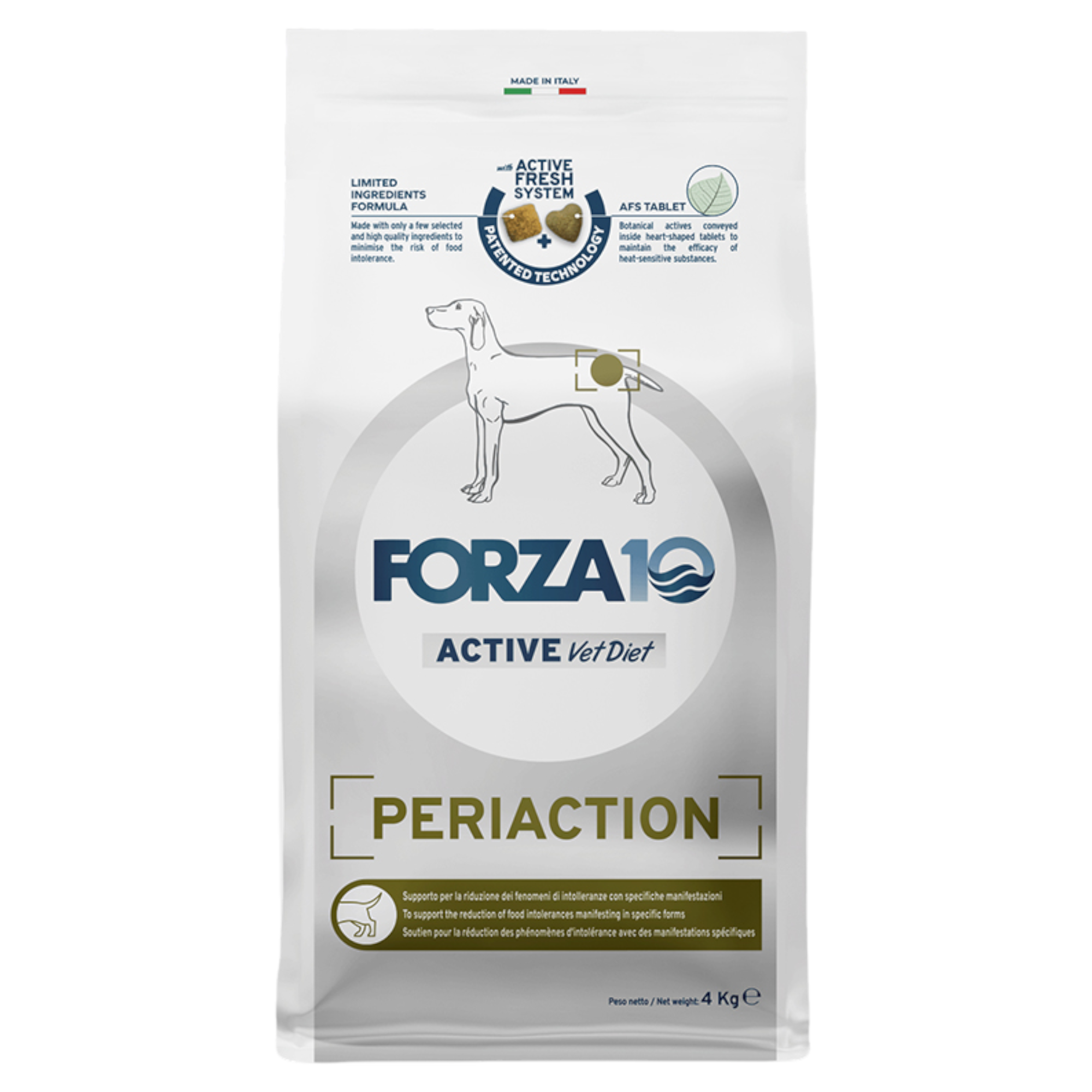 FORZA10 Dog Active Vet Diet Periaction