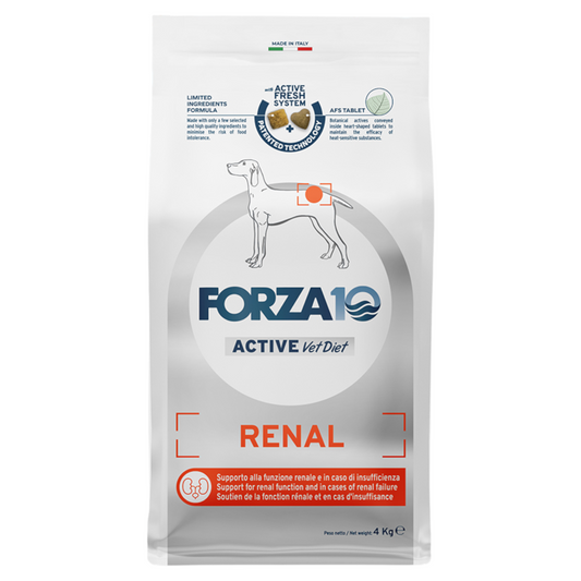 FORZA10 Dog Active Vet Diet Renal 4Kg