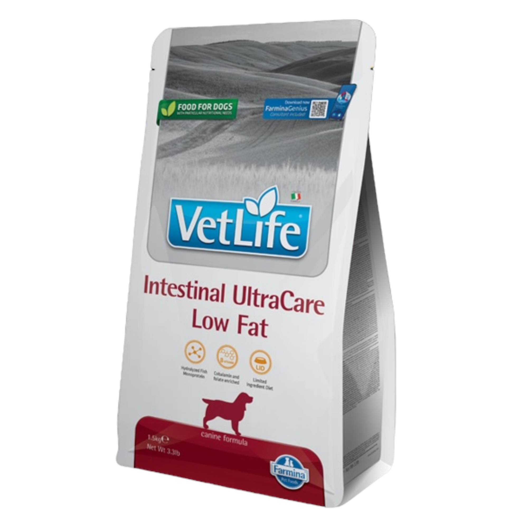 FARMINA Vet Life Intestinal Low Fat Cane 1,5Kg