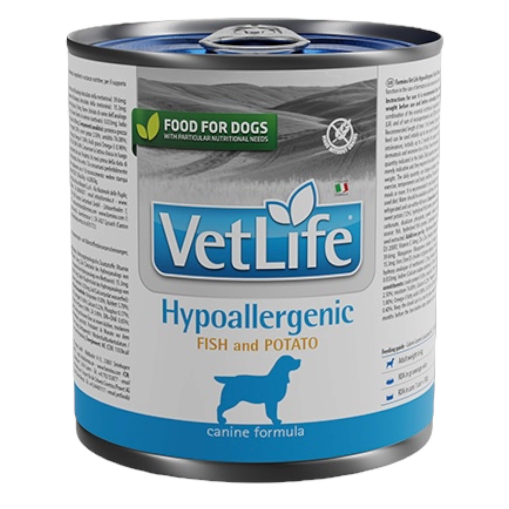 FARMINA Vet Life Hypoallergenic Pesce&Patate Cane 300Gr