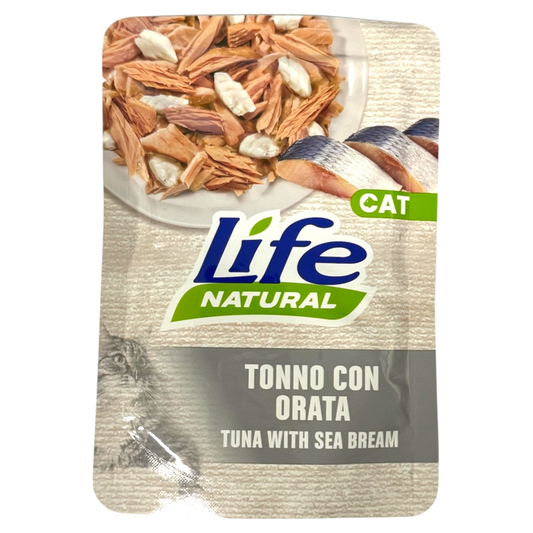 LIFE Cat Tonno con Orata 70gr in busta