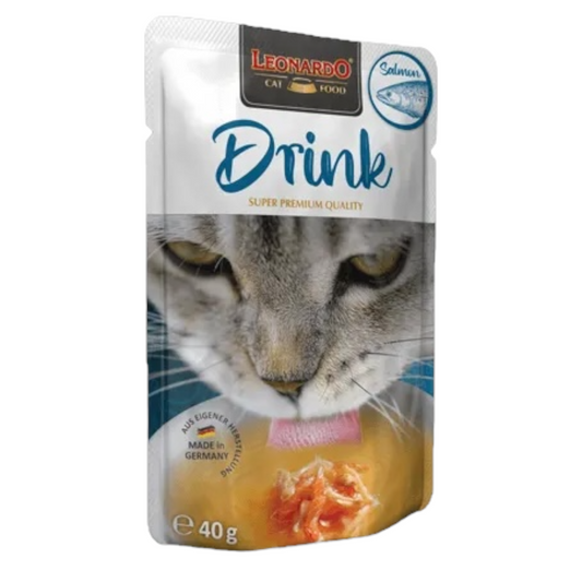 LEONARDO Cat Drink Salmone 40Gr