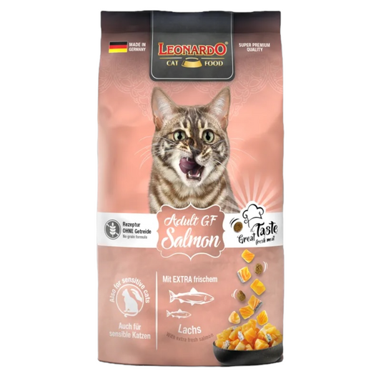 LEONARDO Cat Adult GF Salmon 7,5Kg