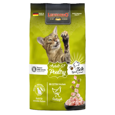 LEONARDO Cat Adult GF Poultry 7,5Kg