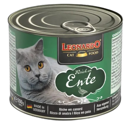 LEONARDO Cat Anatra (Lattina) 200gr