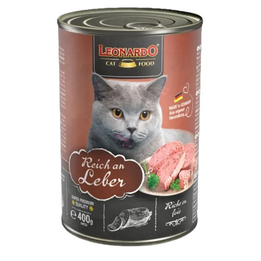 LEONARDO Cat Fegato (Lattina) 400gr