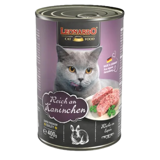 LEONARDO Cat Coniglio (Lattina) 400gr