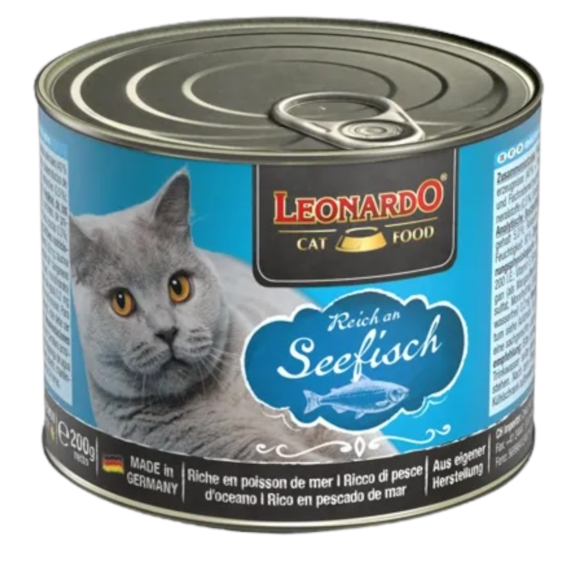 LEONARDO Cat Pesce (Lattina) 200gr