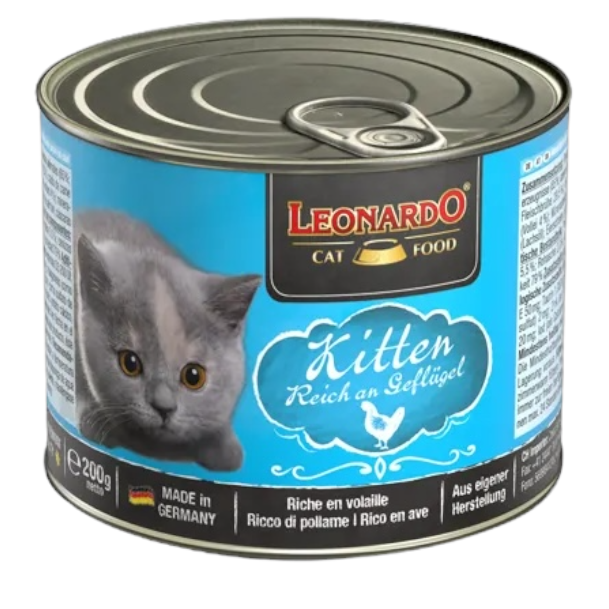 LEONARDO Kitten Pollo (Lattina) 200gr