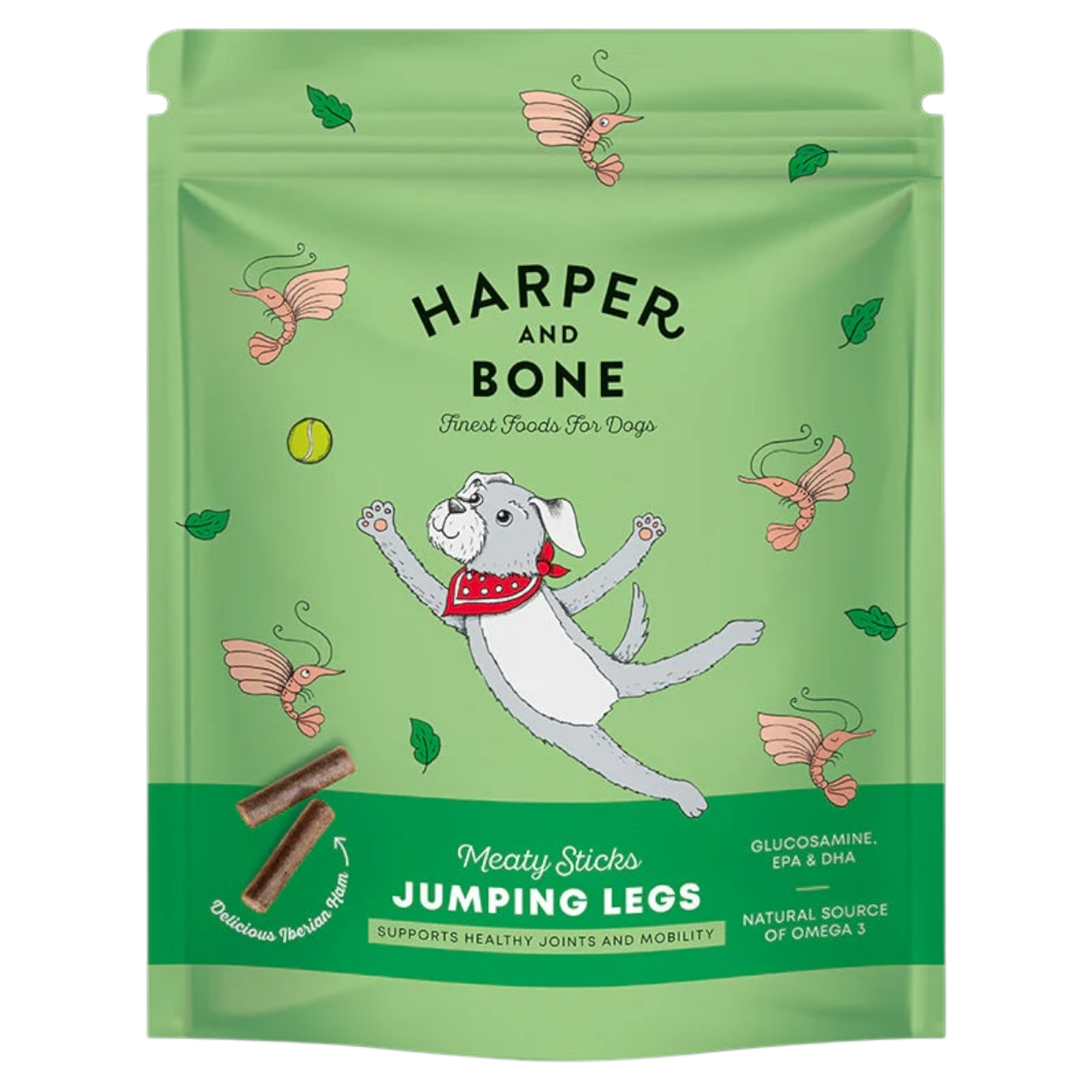 HARPER&BONE Dental Sticks Jumping Legs 75gr