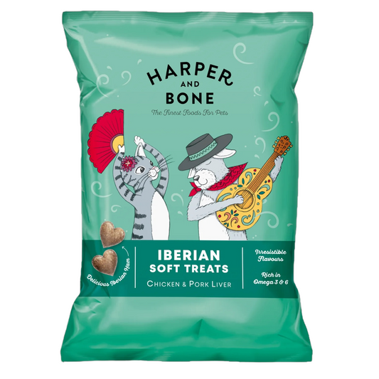 HARPER&BONE Soft Treats Pollo e Fegato 90gr