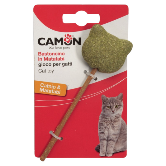 CAMON Bastoncino in Matatabi e Catnip per gatti