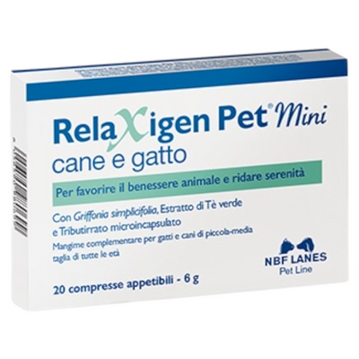 NBF LANES Relaxigen Pet Mini 20cpr