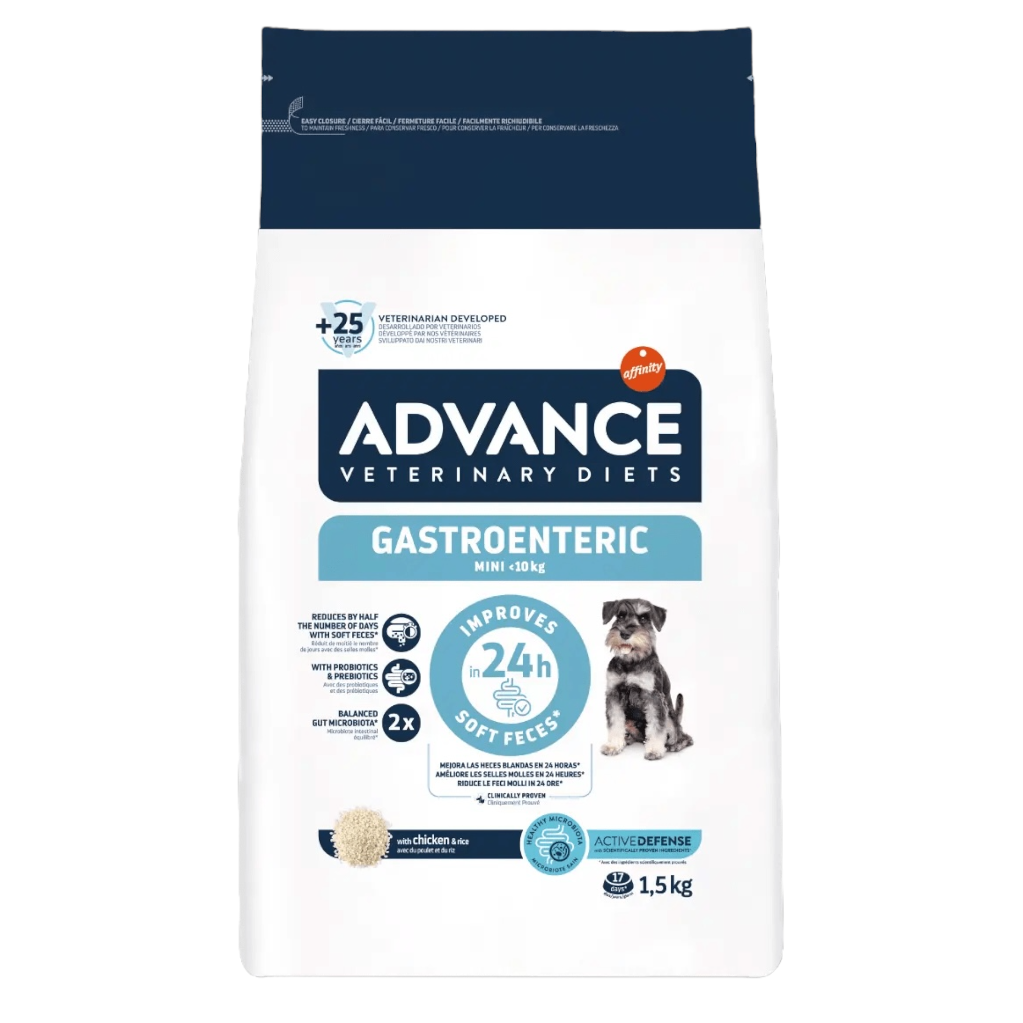 ADVANCE Dog Gastroenteric Mini 1,5Kg