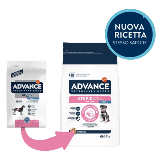 ADVANCE Dog Atopic Mini Trota 1,5Kg