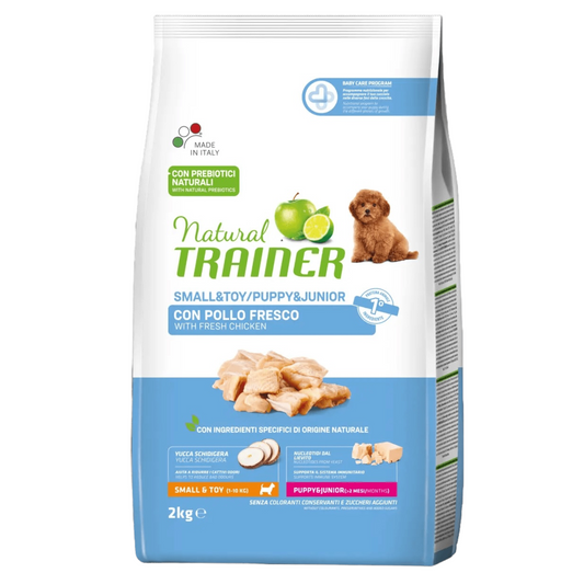 TRAINER Small&Toy Puppy&Junior Pollo 2Kg