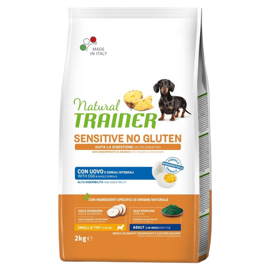 TRAINER Small&Toy Adult Sensitive Uovo 2Kg