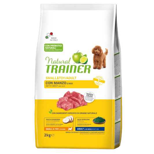 TRAINER Small&Toy Adult Manzo e Riso 2Kg