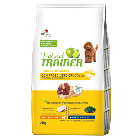 TRAINER Small&Toy Adult Prosciutto Crudo e Riso 2Kg