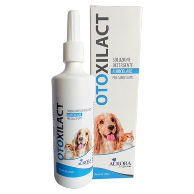 AURORA Otoxilact Detergente Auricolare Cane e Gatto 120Ml