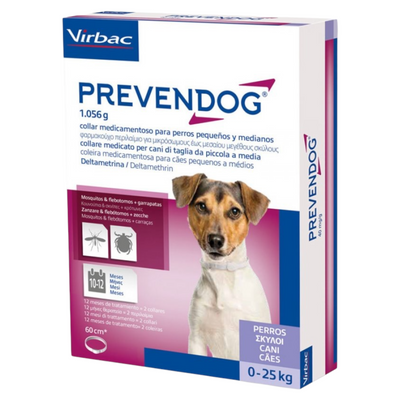 VIRBAC Cane Prevendog 2 Collari 60cm fino a 25Kg