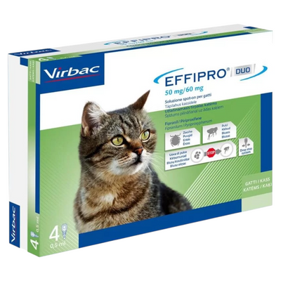 VIRBAC Effipro Duo Gatto (4 Pipette)