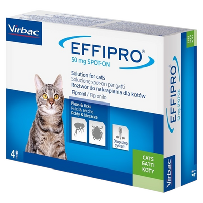 VIRBAC Effipro Spot-On Gatto (4 Pipette)