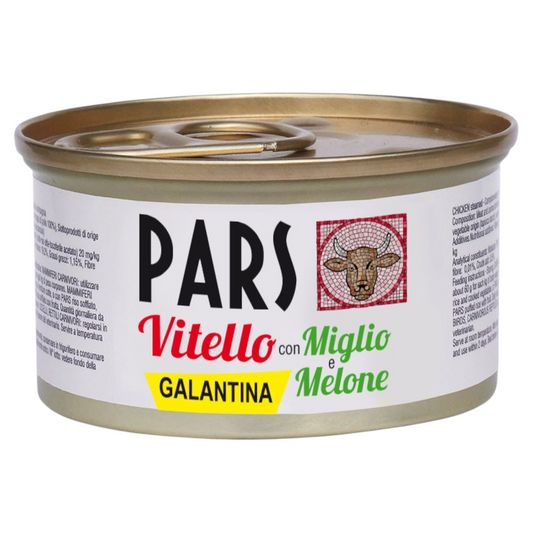 PARS Galantina Vitello con Miglio e Melone 95Gr