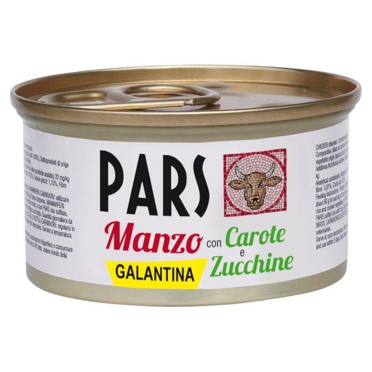 PARS Galantina Manzo con Carote e Zucchine 95Gr