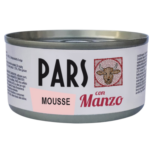 PARS Mousse con Manzo Grain Free 85Gr