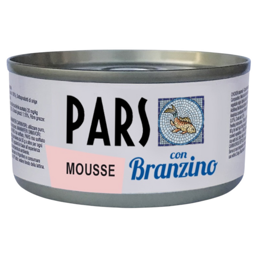 PARS Mousse con Branzino Grain Free 85Gr