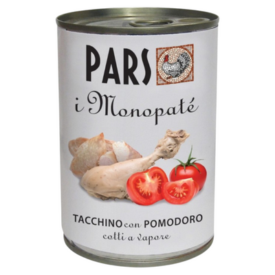 PARS Monopatè Tacchino con Pomodoro 395gr