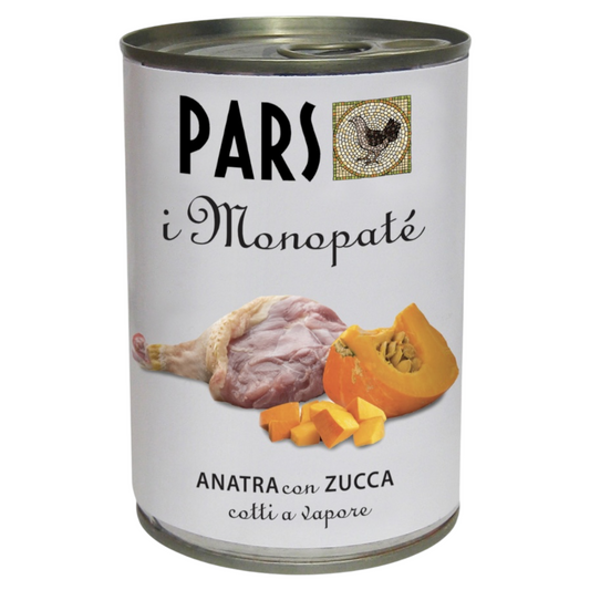 PARS Monopatè Anatra con Zucca 395Gr