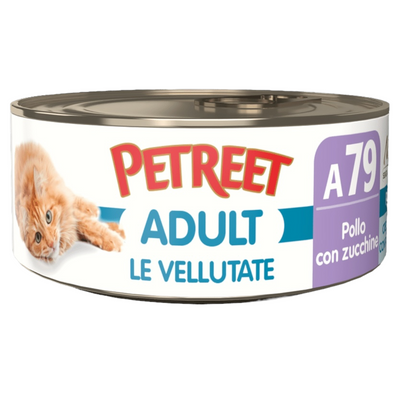 PETREET A79 Cat Vellutata Pollo con Zucchine 70Gr