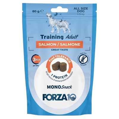 FORZA10 Snack Cane Training Adult Salmone 80gr