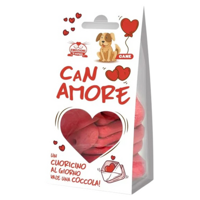 EMOZIONI A 4 ZAMPE Can Amore biscotti a forma di Cuore Cane