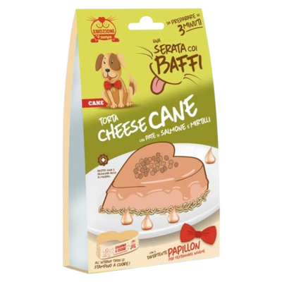 EMOZIONI A 4 ZAMPE Una Serata coi Baffi Torta Cheese Cane