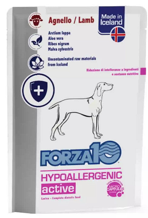 FORZA10 Dog HYPOALLERGENIC Active all' Agnello 100gr