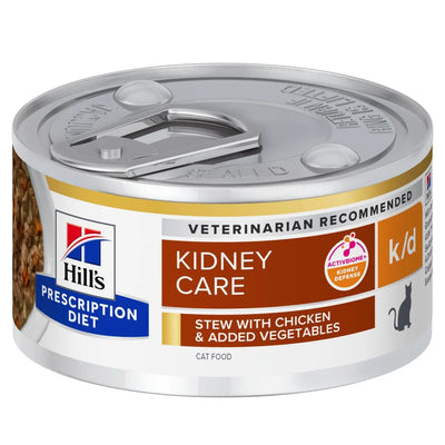 Hill's Gatto k/d Kidney Care Spezzatino Pollo & Verdure 82gr